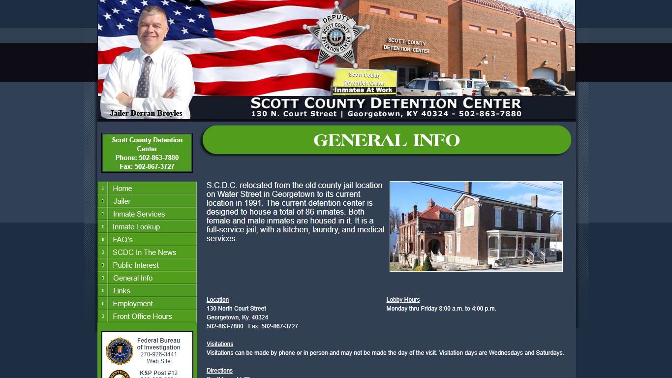 Welcome to the Scott County Detention Center